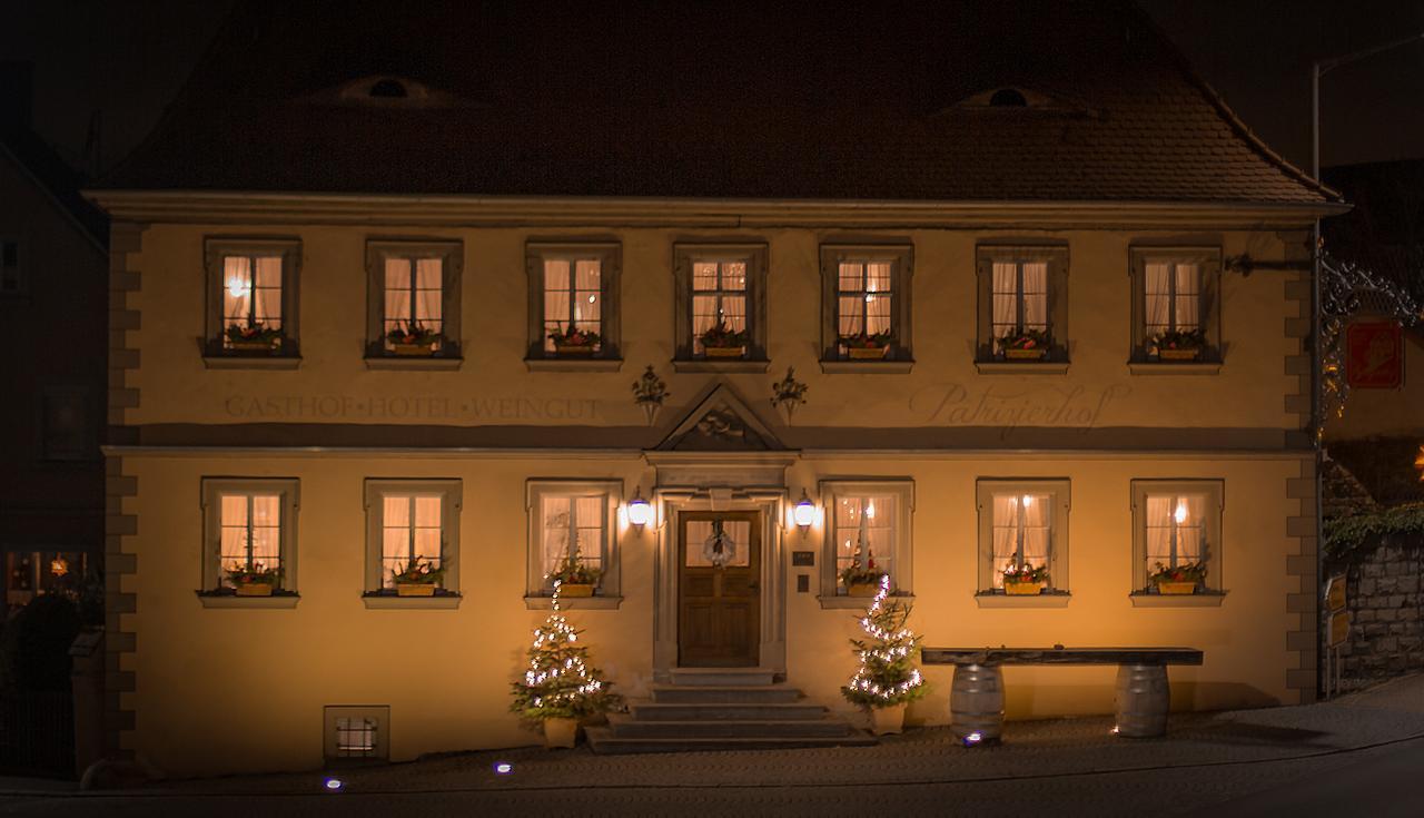 Der Patrizierhof - Weingut Gasthof Hotel - Familie Grebner Grosslangheim Kültér fotó